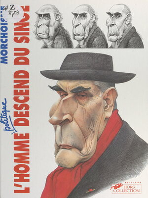 cover image of L'homme politique descend du singe